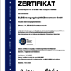 EfB-Zertifikat Zertifikat für den Entsorgungsfachbetrieb